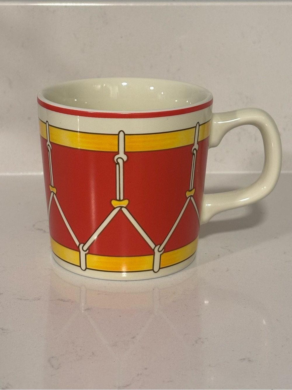 Tiffany & Co Vintage 1992 Tiffany Toys children’s toy drum mug cup fine China